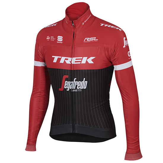 Trek Segafredo Langarmtrikot 2017 Und Lange Tragerhose Shwarz Und rot 