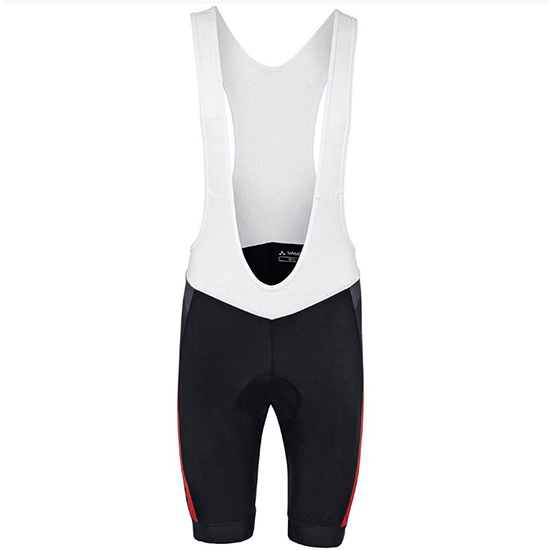 Vaude Kurzarmtrikot 2018 und Kurze Tragerhose Shwarz Und rot