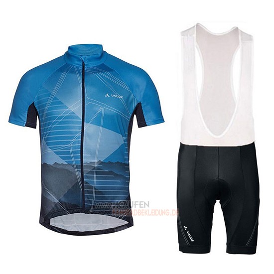 Vaude Majura Kurzarmtrikot 2018 und Kurze Tragerhose Blau