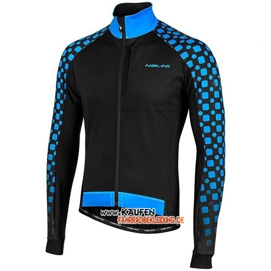 Nalini CRIT 3l 2.0 Langarmtrikot 2019 und Lange Tragerhose Shwarz Blau