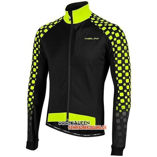 Nalini CRIT 3l 2.0 Langarmtrikot 2019 und Lange Tragerhose Shwarz Gelb