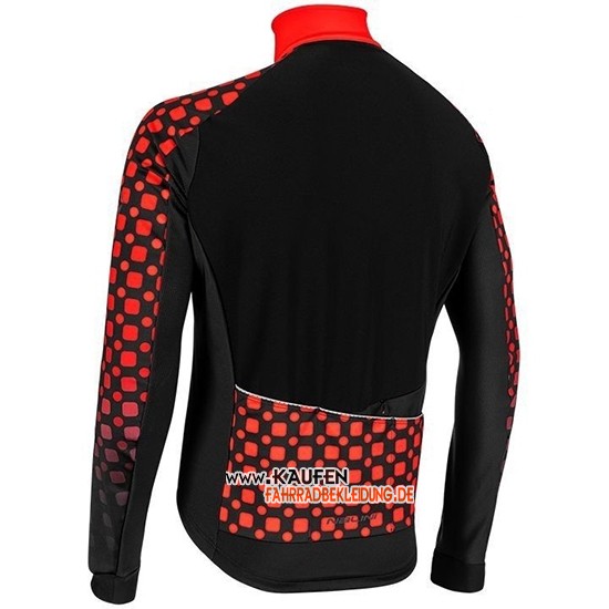 Nalini CRIT 3l 2.0 Langarmtrikot 2019 und Lange Tragerhose Shwarz Rot