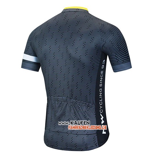 Northwave Kurzarmtrikot 2020 und Kurze Tragerhose Grau Shwarz Wei