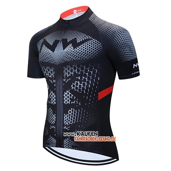 Northwave Kurzarmtrikot 2020 und Kurze Tragerhose Shwarz Gelb Rot