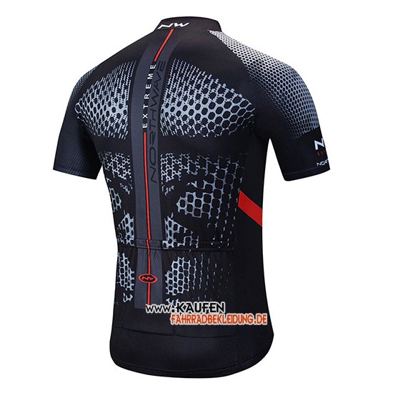 Northwave Kurzarmtrikot 2020 und Kurze Tragerhose Shwarz Gelb Rot