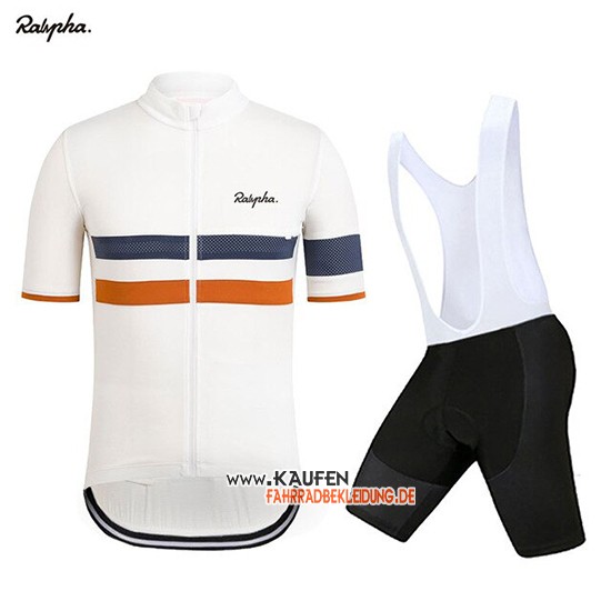 Rapha Kurzarmtrikot 2019 und Kurze Tragerhose Wei Orange