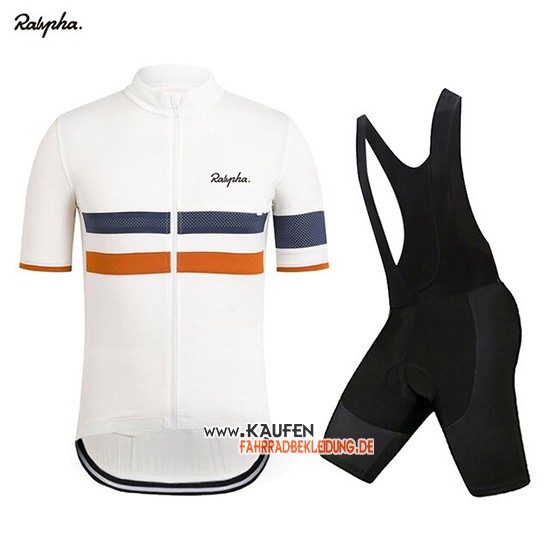 Rapha Kurzarmtrikot 2019 und Kurze Tragerhose Wei Orange