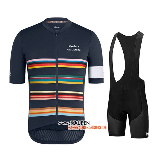 Paul Smith Rapha Kurzarmtrikot 2019 und Kurze Tragerhose Dunkel Azul