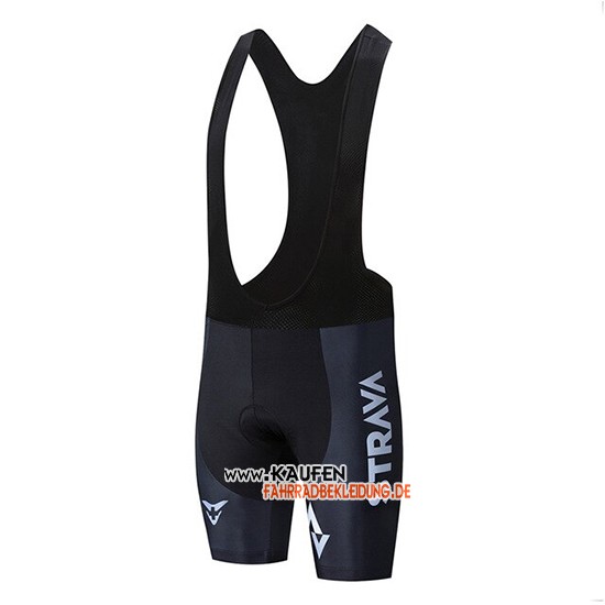 STRAVA Kurzarmtrikot 2019 und Kurze Tragerhose Dunkel Volett