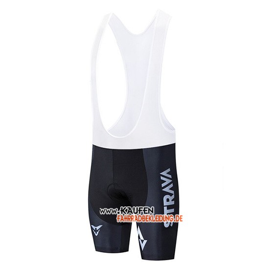 STRAVA Kurzarmtrikot 2019 und Kurze Tragerhose Dunkel Volett