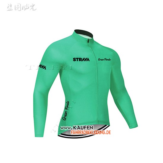 STRAVA Langarmtrikot 2019 und Lange Tragerhose Grun