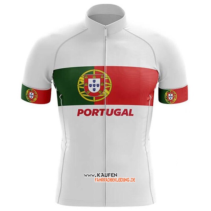 Campione Portugal Kurzarmtrikot 2020 und Kurze Tragerhose Wei Grun Rot