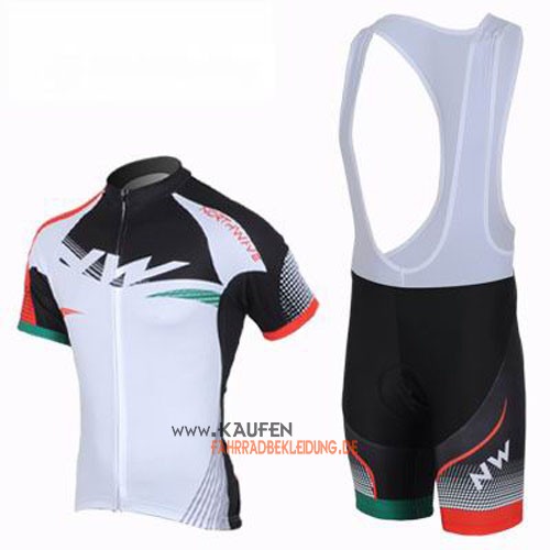 Northwave Kurzarmtrikot 2013 Und Kurze Trägerhose Shwarz Und Wei