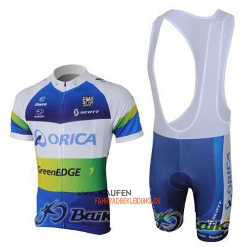 ORICA GreenEDGE Kurzarmtrikot 2013 Und Kurze Trägerhose edge Wei