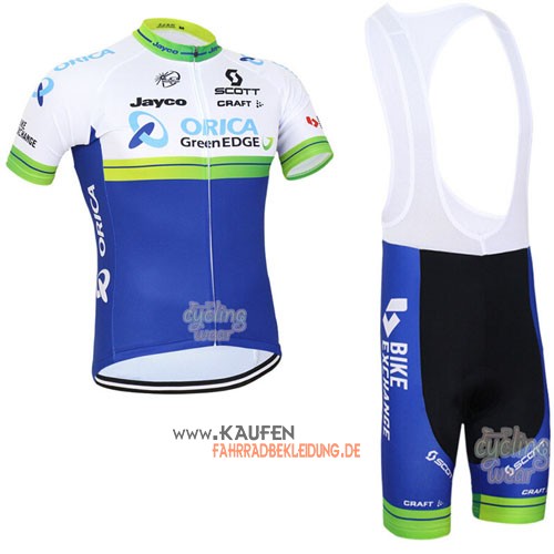 ORICA GreenEDGE Kurzarmtrikot 2016 Und Kurze Trägerhose edge Wei