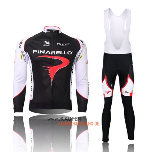 Pinarello Kurzarmtrikot 2010 Und Kurze Trägerhose Shwarz Und Wei