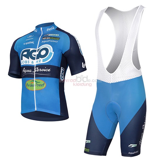 Ago Aqua Service Kurzarmtrikot 2017 Und Kurze Tragerhose Blau