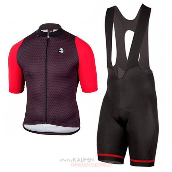 Etxeondo Neo Kurzarmtrikot 2017 Und Kurze Tragerhose Shwarz Und Rot