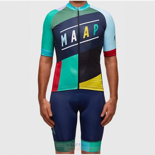 Maap Kurzarmtrikot 2017 Und Kurze Tragerhose Blau Und Celeste