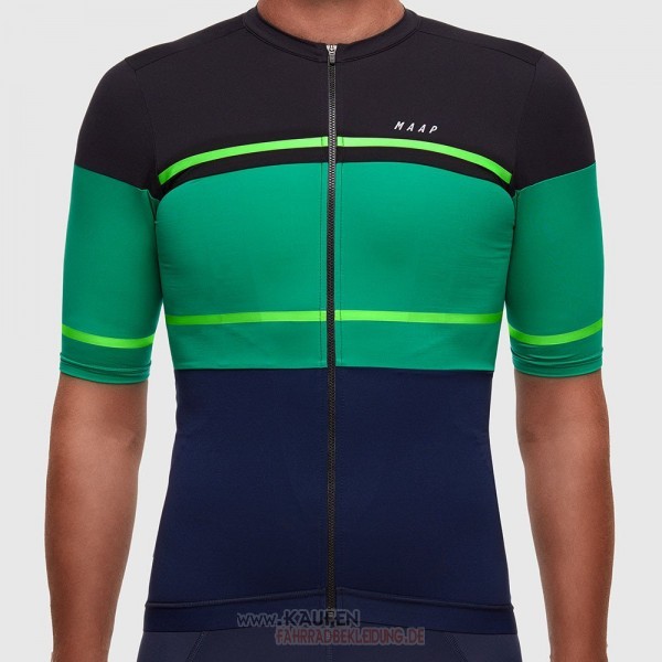 Maap Segment Pro Kurzarmtrikot 2017 Und Kurze Tragerhose Shwarz Und Grun