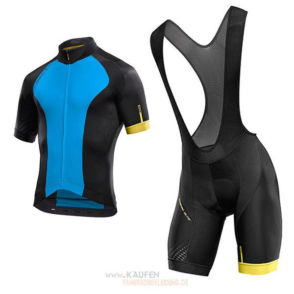 Mavic Kurzarmtrikot 2017 Und Kurze Tragerhose Blau Und Shwarz