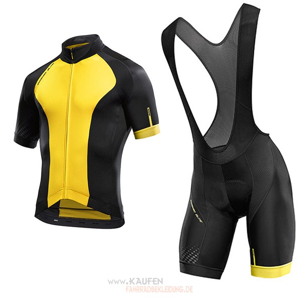 Mavic Kurzarmtrikot 2017 Und Kurze Tragerhose Gelb Und Shwarz