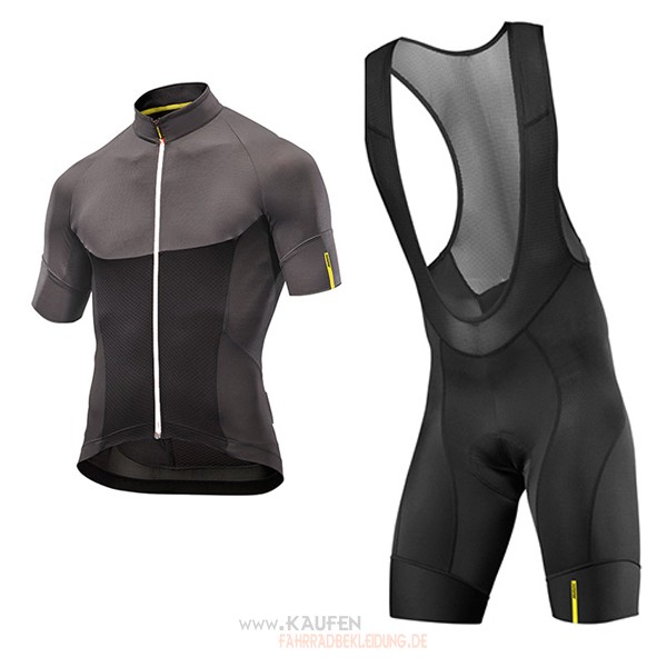 Mavic Kurzarmtrikot 2017 Und Kurze Tragerhose Shwarz Und Grau