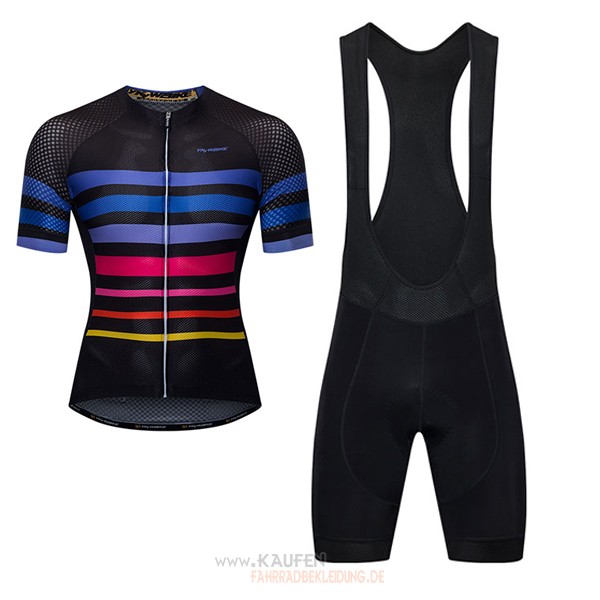 Ykywbike Aa09 Adh09 Kurzarmtrikot 2017 Und Kurze Tragerhose Shwarz Und Blau