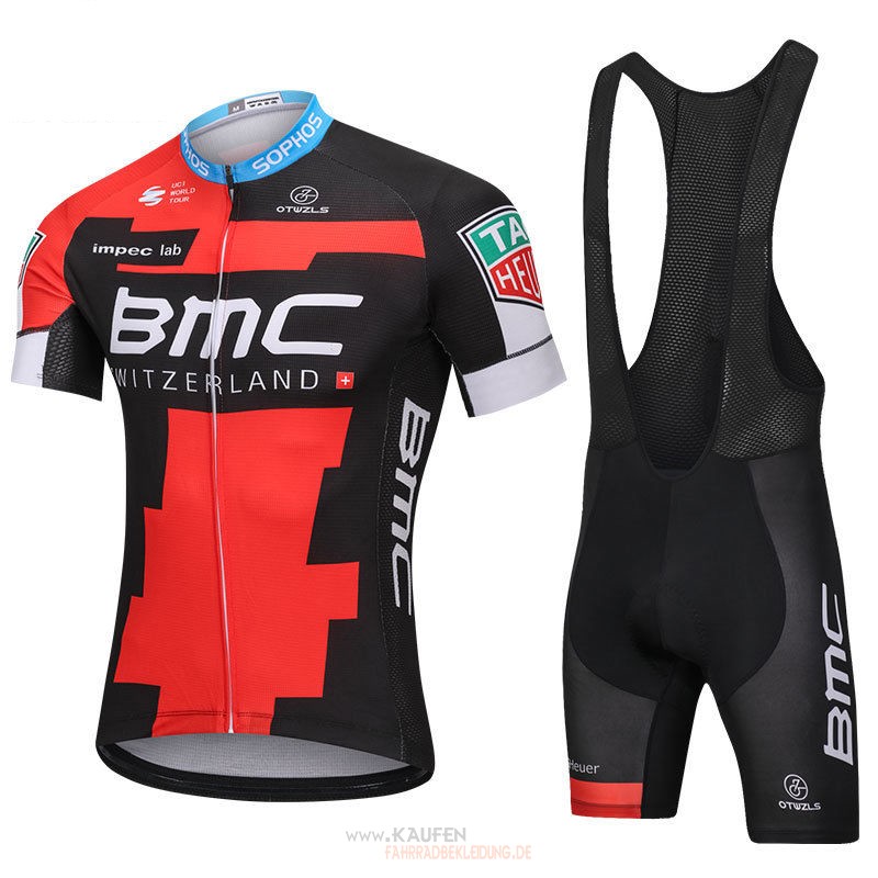 Bmc Kurzarmtrikot 2018 Und Kurze Tragerhose Rot Shwarz