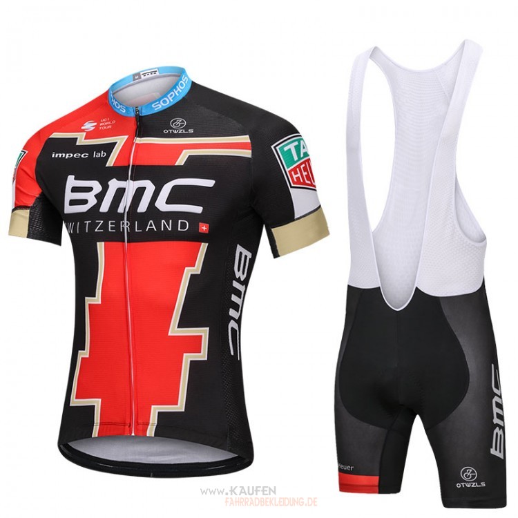 Bmc Kurzarmtrikot 2018 Und Kurze Tragerhose Shwarz Undrot