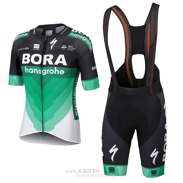 Bora Kurzarmtrikot 2018 und Kurze Tragerhose Grun