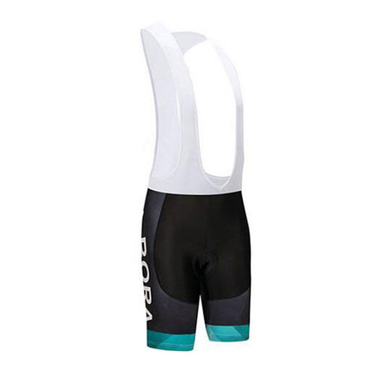 Bora Kurzarmtrikot 2018 und Kurze Tragerhose Shwarz Und teal