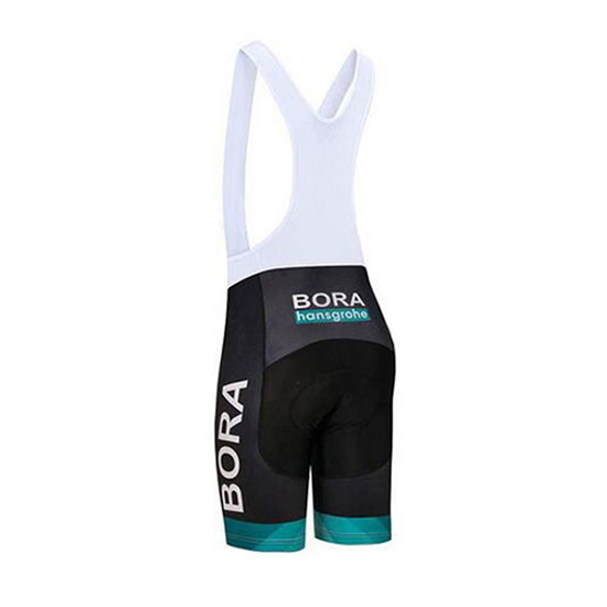 Bora Kurzarmtrikot 2018 und Kurze Tragerhose Shwarz Und teal