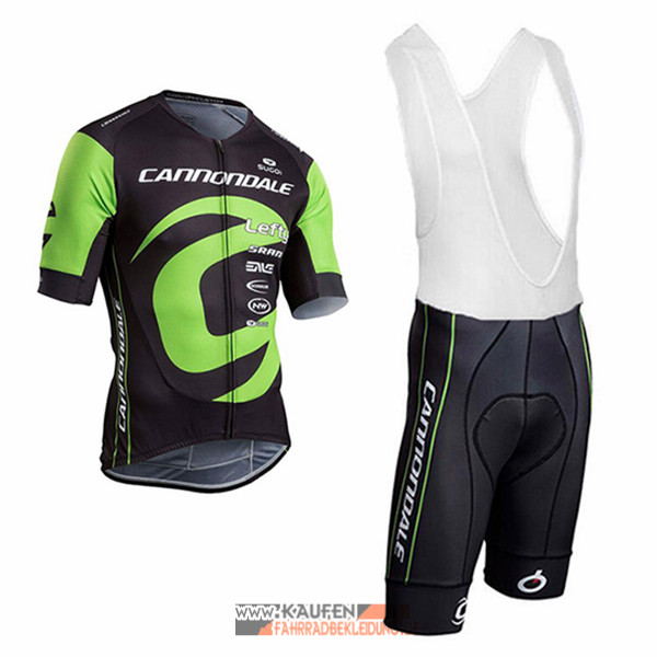 Cannondale Kurzarmtrikot 2017 Und Kurze Tragerhose grun Und shwarz