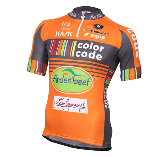 Color Code Kurzarmtrikot 2016 Und Kurze Tragerhose Orange 
