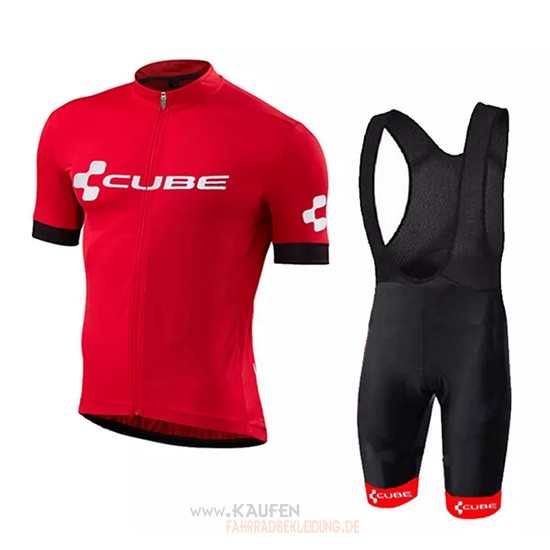 Cube Kurzarmtrikot 2018 Und Kurze Tragerhose Rot