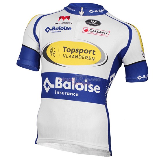 Sport Vlaanderen Baloise Kurzarmtrikot 2017 Und Kurze Tragerhose Weiu Und Gelb 