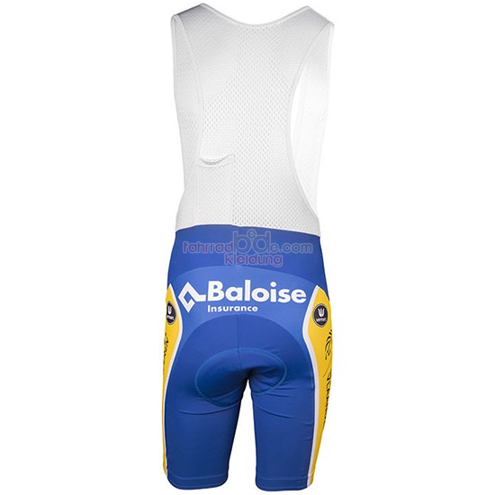 Sport Vlaanderen Baloise Kurzarmtrikot 2017 Und Kurze Tragerhose Weiu Und Gelb 