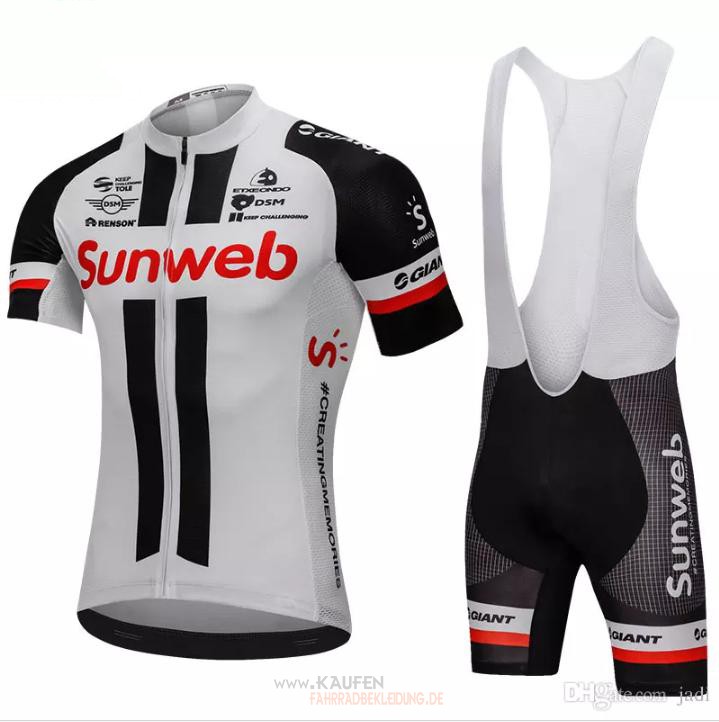 Sunweb Kurzarmtrikot 2018 Und Kurze Tragerhose Grau Undshwarz