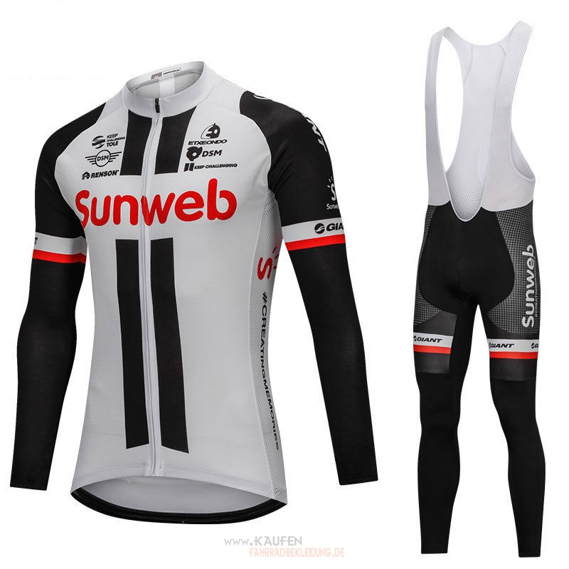 Sunweb Langarmtrikot 2018 Und Lange Tragerhose Grau Undshwarz