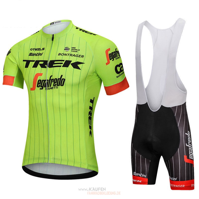 Trek Segafredo Kurzarmtrikot 2018 Und Kurze Tragerhose Grun