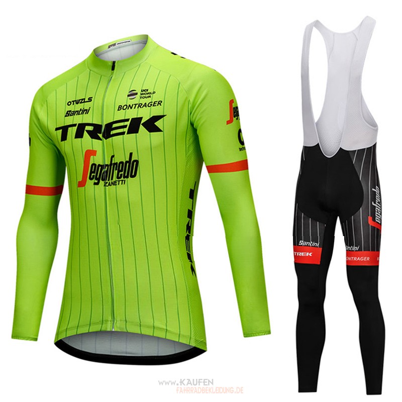 Trek Segafredo Langarmtrikot 2018 Und Lange Tragerhose Grun