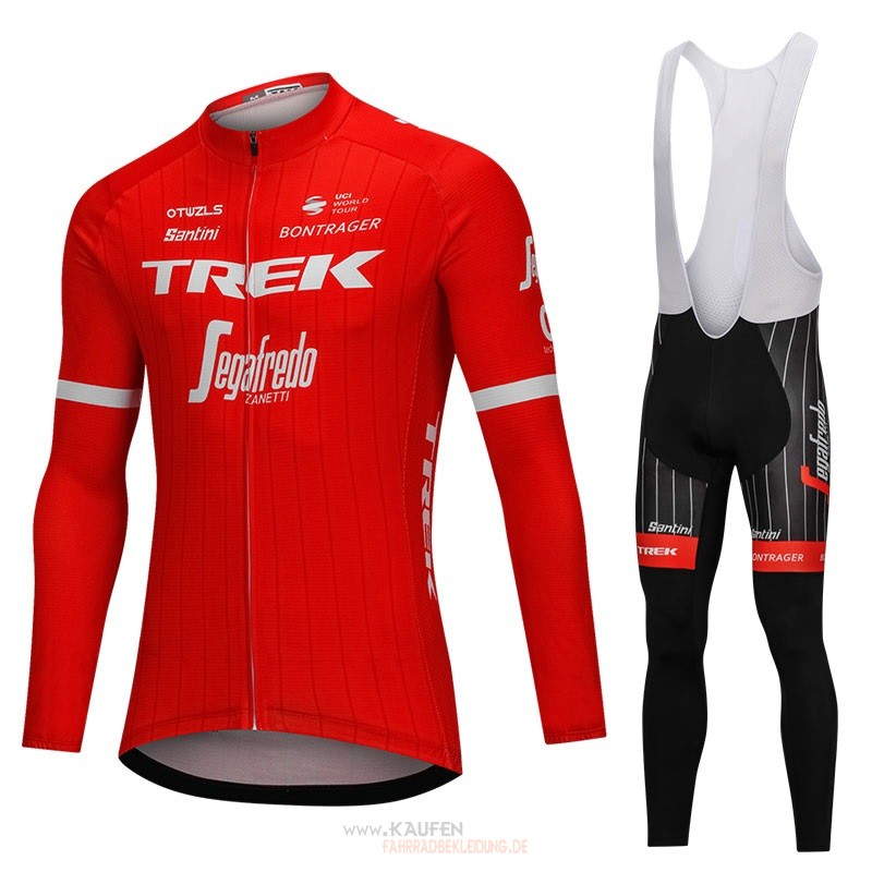 Trek Segafredo Langarmtrikot 2018 Und Lange Tragerhose Rot