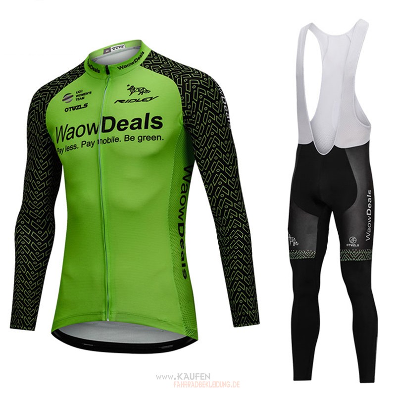 Maglia Waowdeals Langarmtrikot 2018 Und Lange Tragerhose 2018 Grun Undshwarz