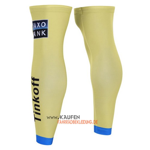 SaxoBank Radsport Beinwärmer 2015 Blau