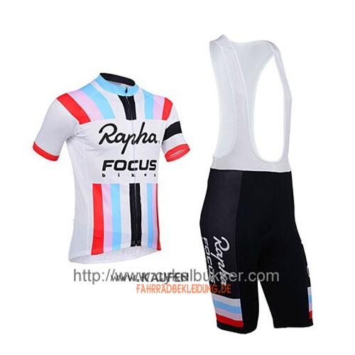 Rapha Kurzarmtrikot 2013 Und Kurze Trägerhose Weiß Und Rot