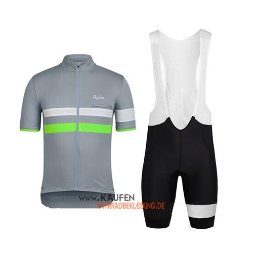 Rapha Kurzarmtrikot 2015 Und Kurze Trägerhose Grau Und Grün