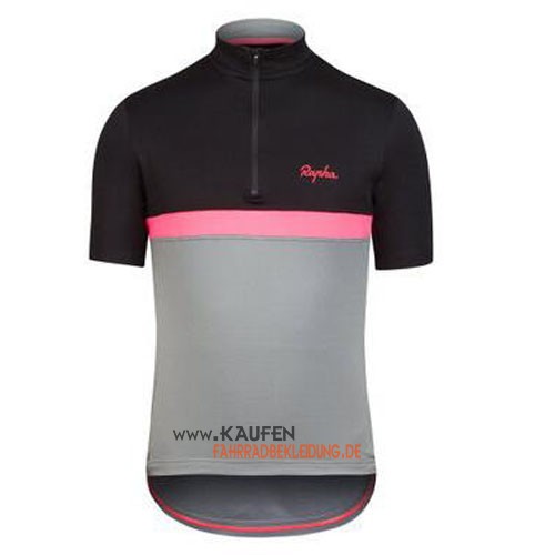 Rapha Kurzarmtrikot 2016 Und Kurze Trägerhose Shwarz Und Rot