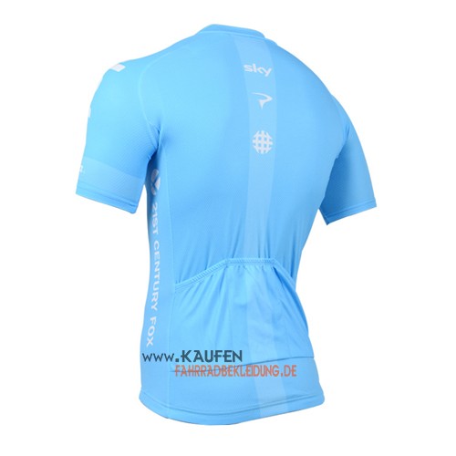Sky Kurzarmtrikot 2015 Und Kurze Trägerhose Blau