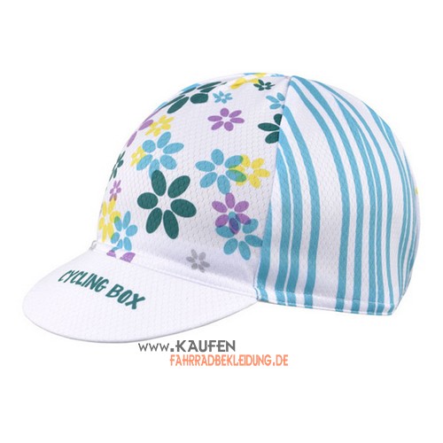 Cyclingbox Schirmmütze 2015 Weiß Und Blau